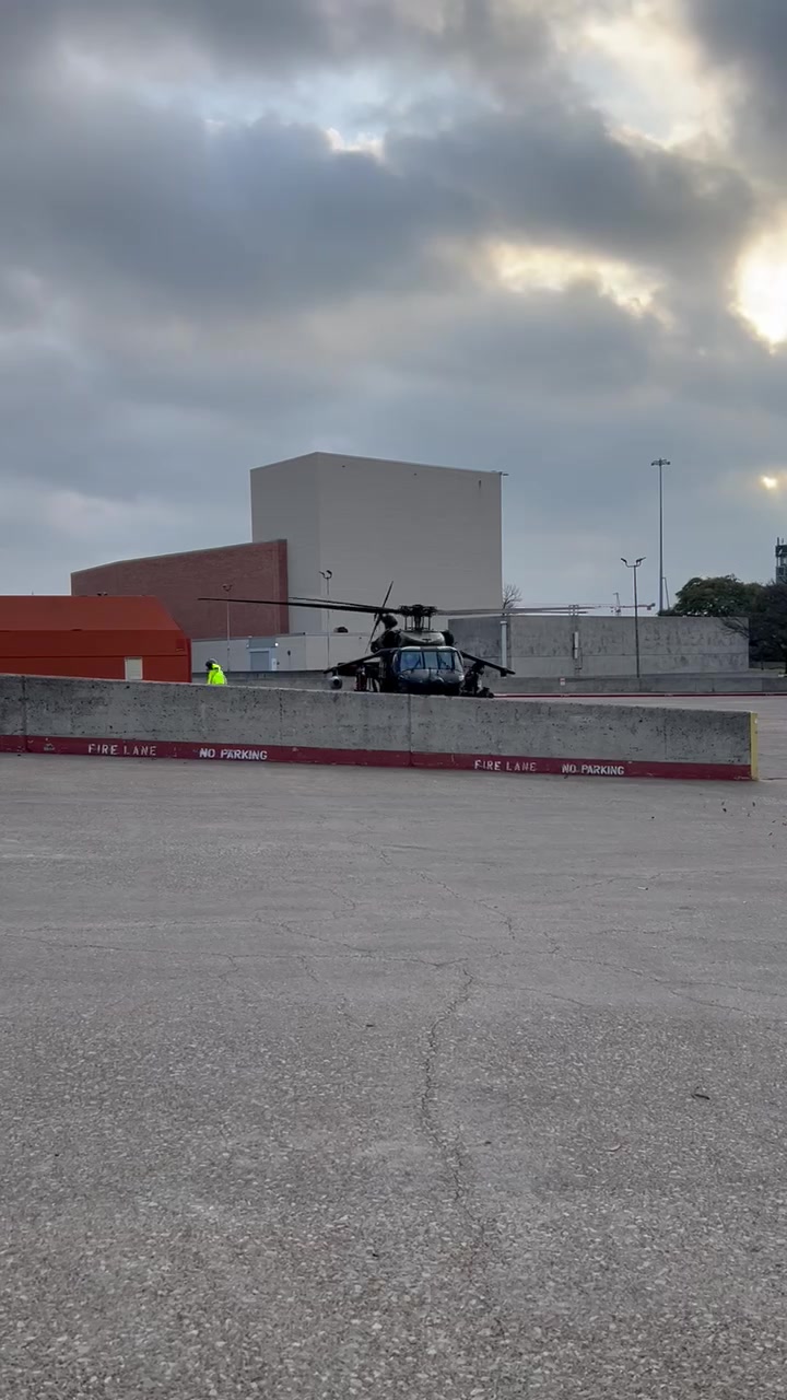 Black Hawk departing Verticon 2025 — John Kinard